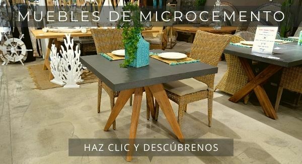 muebles de microcemento